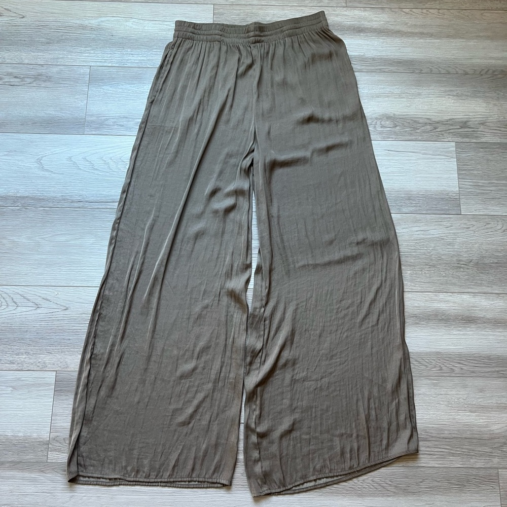 Philosophy wide leg silky pants
